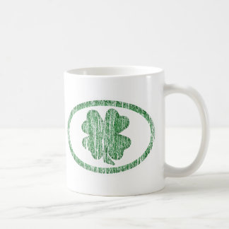 Beunruhigtes Kleeblatt Tasse