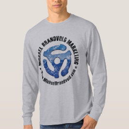 Beunruhigtes Logo Michaels Brandvold Marketing T-Shirt