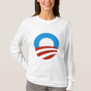Beunruhigtes Obama-Symbol T-Shirt