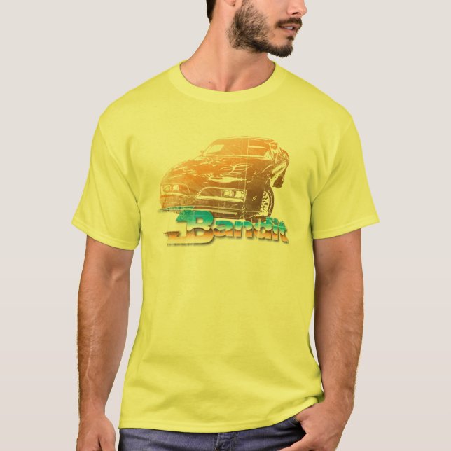 Beunruhigtes Shirt Bandit-Transportes morgens (Vorderseite)