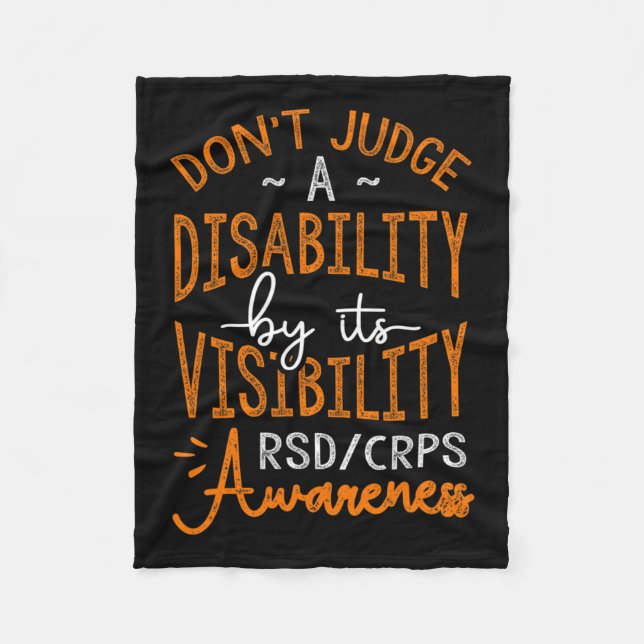 Beurteilen Sie nicht ein Bewusstsein für eine Behi Fleecedecke (Vorderseite)