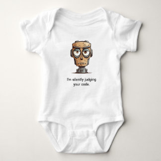 "Beurteilung Ihres Codes" Baby-Bodysuit Baby Strampler