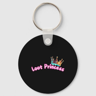 Beute Prinzessin Gamer Mädchen Lustig Cute Bequem  Schlüsselanhänger