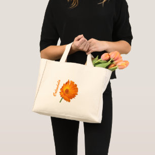 Beutel - Calendula am Stiel Mini Stoffbeutel