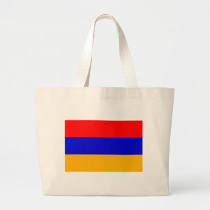 Beutel mit Flagge Armeniens Jumbo Stoffbeutel