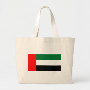 Beutel mit Flagge der Vereinigten Arabischen Emira Jumbo Stoffbeutel