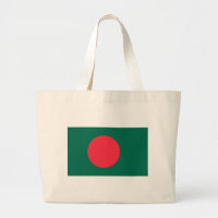 Beutel mit Flagge in Bangladesch