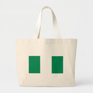 Beutel mit Flagge Nigerias Jumbo Stoffbeutel