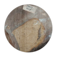 Beutel mit Scheibe Brot