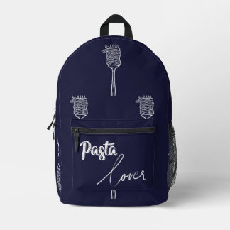 Beutel "Pasta Lover" - Zubehör foodie & inspirrat Bedruckter Rucksack
