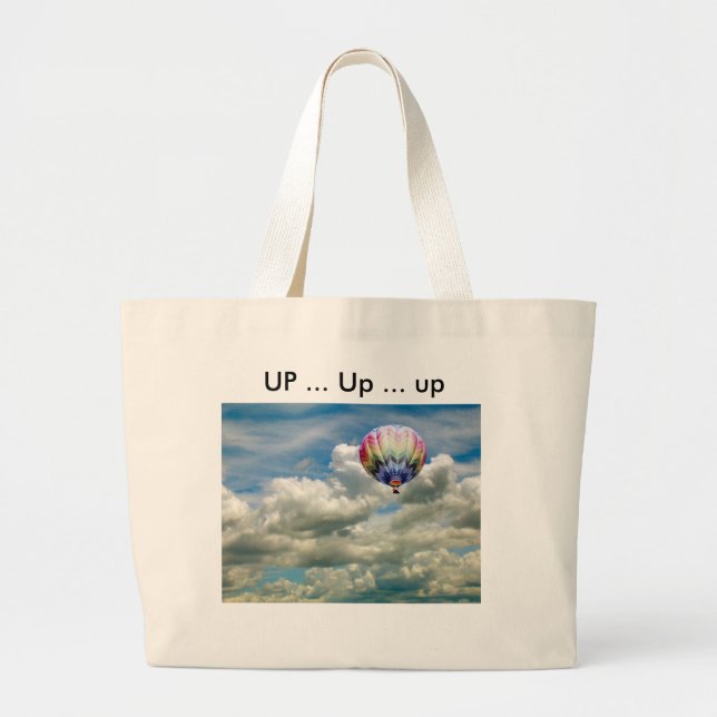 Beutel - UP ... Up ... up ... - Tasche (Vorne)