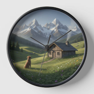 beutiful clock for people who loves nature uhr