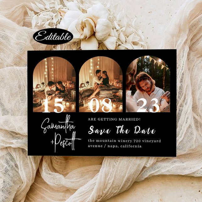 Beutiful Minimal Save the Date Arch Einladung (Von Creator hochgeladen)