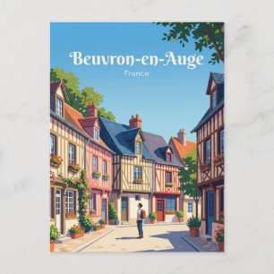 Beuvron-en-Auge Frankreich Postkarte