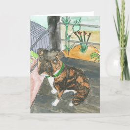 Bev the Pup Card Dankeskarte