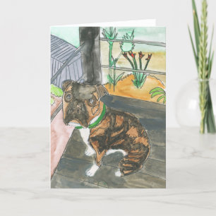 Bev the Pup Card Dankeskarte