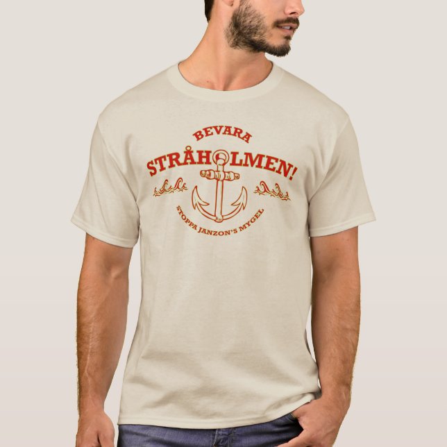 Bevara Stråholmen T-Shirt (Vorderseite)