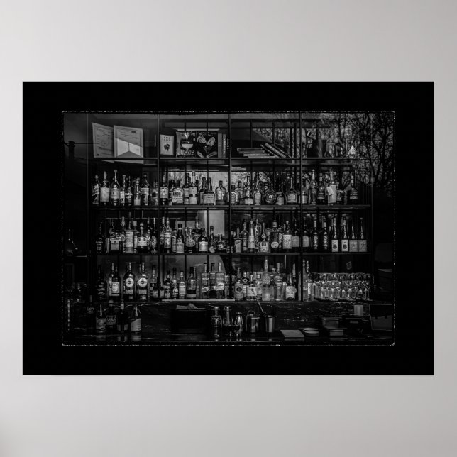 Beverages No 2 with Border Poster (Vorne)