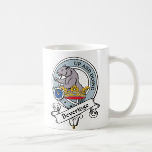 Beveridge Clan-Abzeichen Kaffeetasse