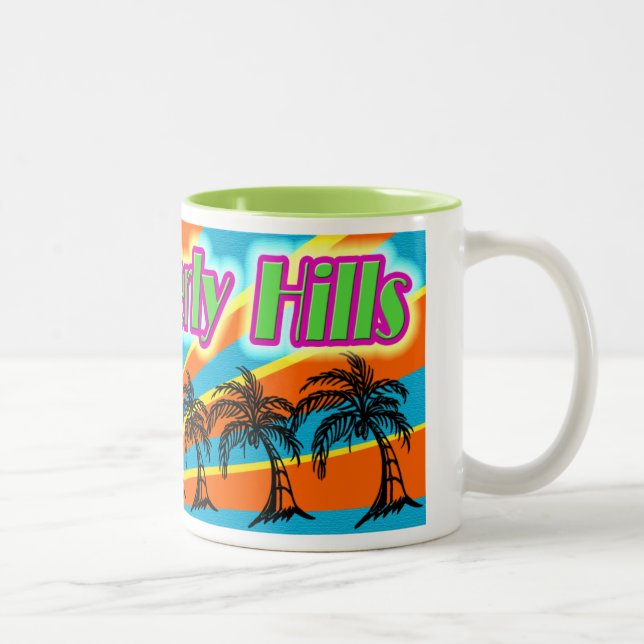 Beverly Hills 5 Palm Trees Tasse Cup (Rechts)
