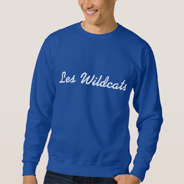 Beverly Hills 90210" Les Wildkatzen-" Sweatshirt (Vorderseite)