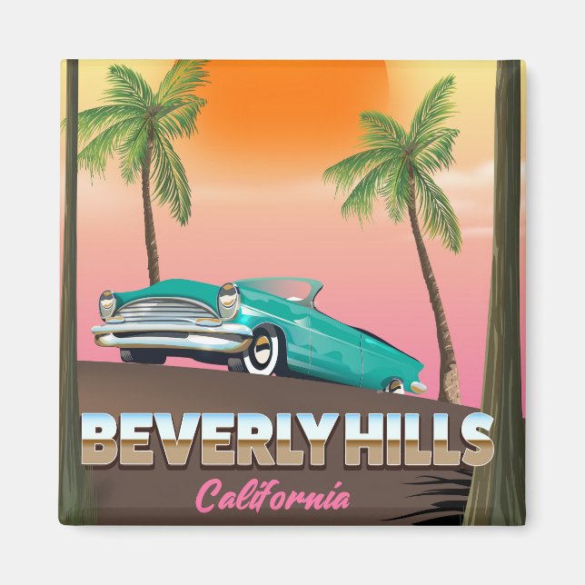 Beverly Hills California Magnet (Vorne)