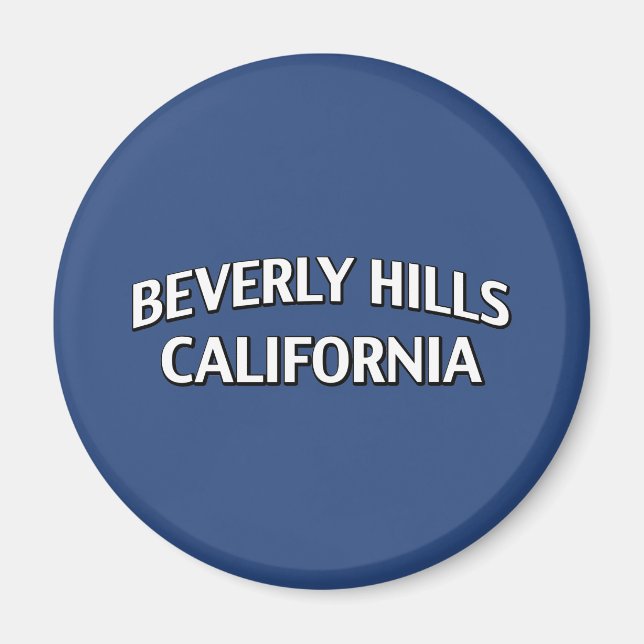Beverly Hills California Magnet (Vorne)