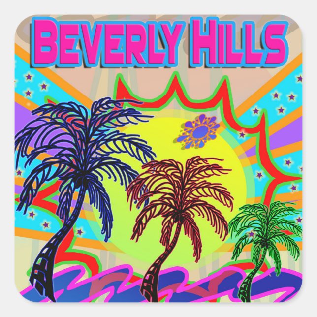Beverly Hills Eternal Sticker (Vorderseite)