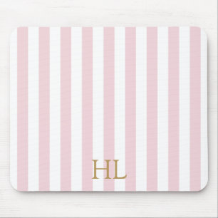 Beverly Hills Hotel Pink Stripe Mousepad