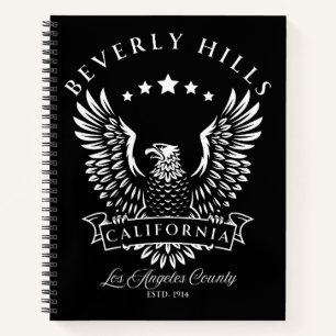 Beverly Hills Los Angeles County Kalifornien Notizbuch