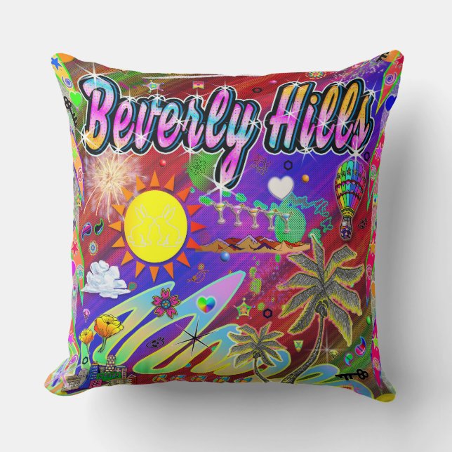 Beverly Hills Nu Era Pillow Kissen (Vorderseite)