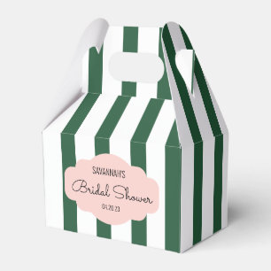 Beverly Hills Pink & Green Brautparty Geschenkschachtel