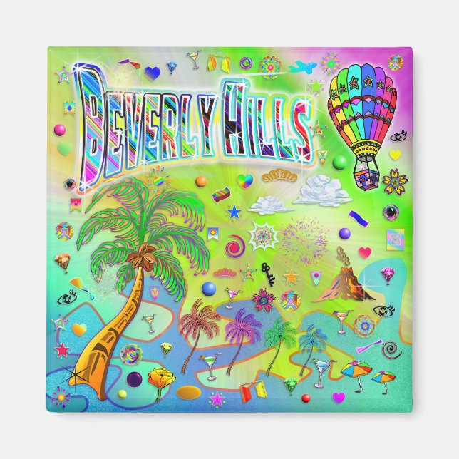 Beverly Hills Timeless Melody Magnet (Vorne)