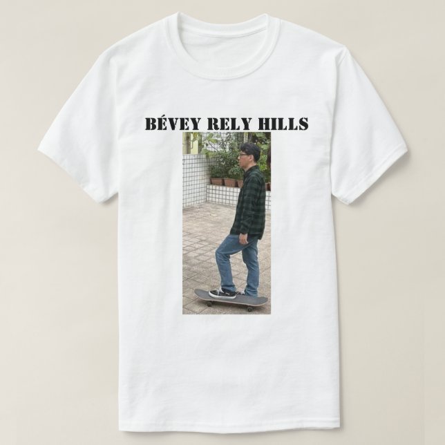 BÉVEY RELY HILLS T-Shirt (Design vorne)