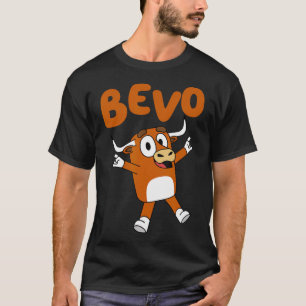 Bevo Longhorn Bull Funny Cartoon für Kleinkinder T-Shirt