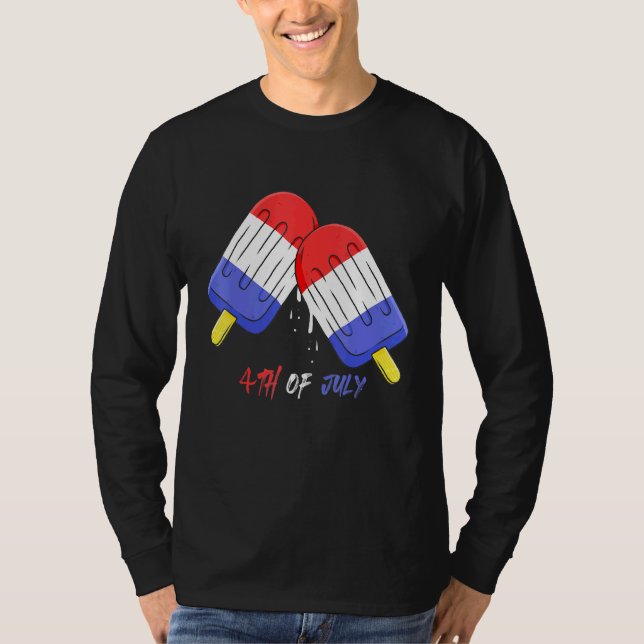 Bevölkerung 4. Juli T-Shirt (Vorderseite)