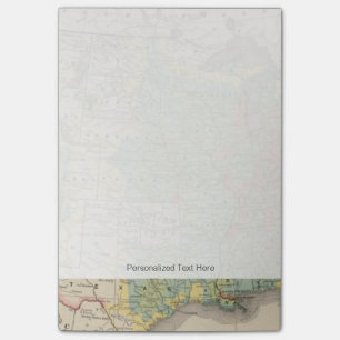 Bevölkerungsdichte in den Vereinigten Staaten, 18 Post-it Klebezettel