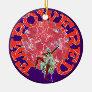 Bevollmächtigte Frau Keramik Ornament