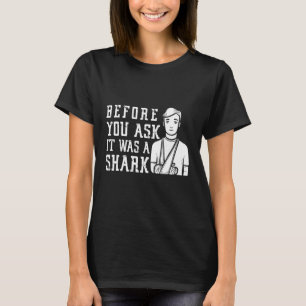 Bevor du Gefragt hast, war es eine kaputte Bruchwa T-Shirt