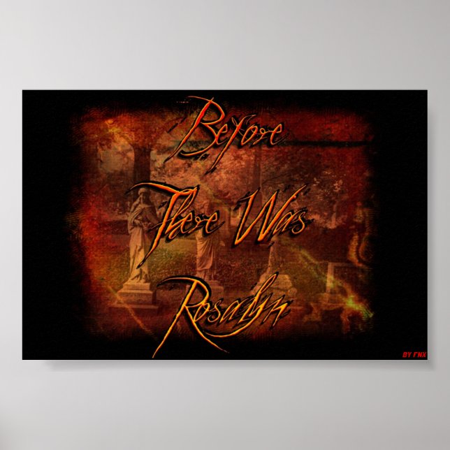 Bevor es Rosalyn Poster gab (Vorne)