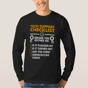 Bevor Sie mich Geek Funny Tech Support Chef Butter T-Shirt