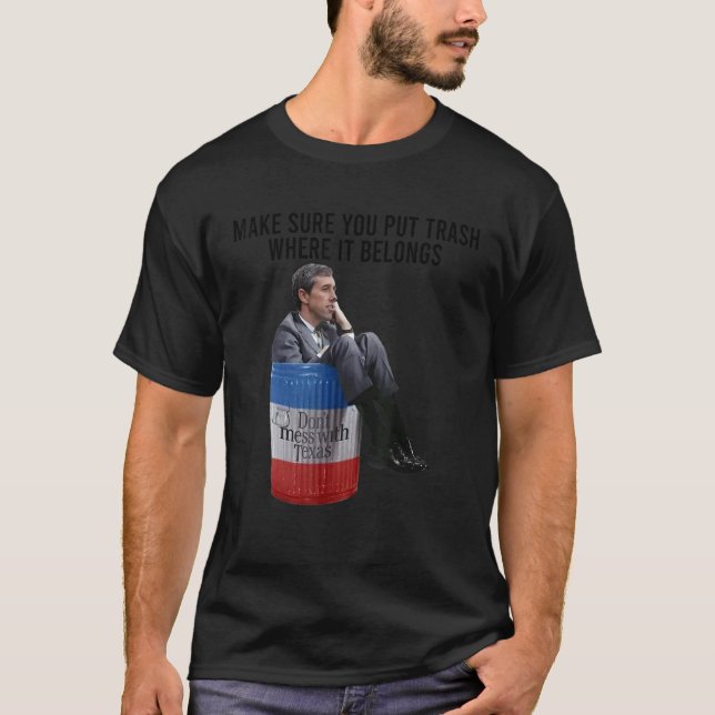 Bevor Sie sicherstellen, dass Sie Müll dorthin bri T-Shirt (Vorderseite)