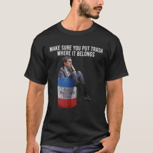 Bevor Sie sicherstellen, dass Sie Müll dorthin bri T-Shirt