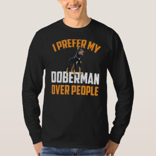 Bevorzugen Sie meinen Doberman über Leute Pinscher T-Shirt