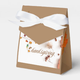 Bevorzugte Box Erntedank Design TENT-Felder Geschenkschachtel