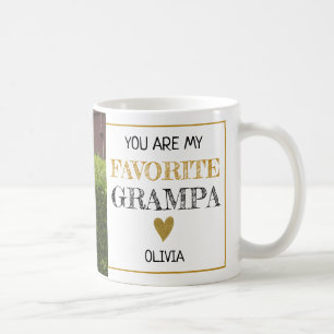 Bevorzugtes Grandchild Custom Foto Kaffeetasse
