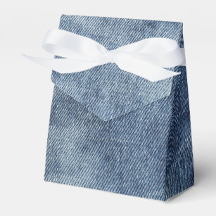 Bevorzugungs-Geschenkboxen mit natürlichen Jeans, Geschenkschachtel