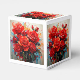 Bevorzugungsbox - Die Rote Rose Artwork Geschenkschachtel