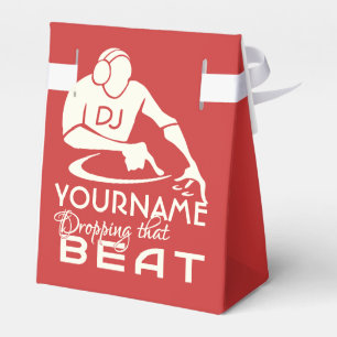 Bevorzugungskästen DJ kundenspezifische Farb Geschenkschachtel