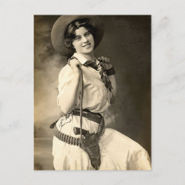 Bewaffnet und gefährlich postkarte